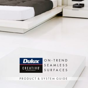Dulux Creativo Microcement Product Guide
