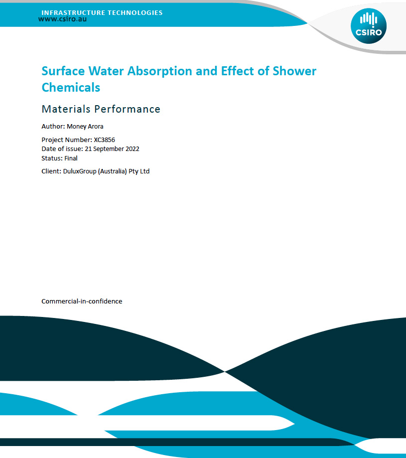Surface Water Absorption
