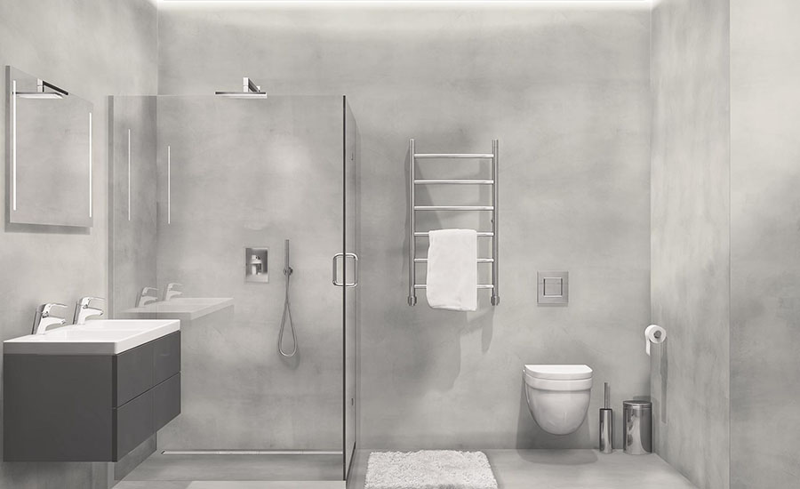 Platino Dulux Creativo Microcement Bathroom